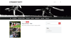 Desktop Screenshot of cyranovyboty.cz