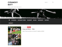 Tablet Screenshot of cyranovyboty.cz